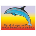 Dolphin Rectangle Photo Hand Mirror (2.5" x 3.5")